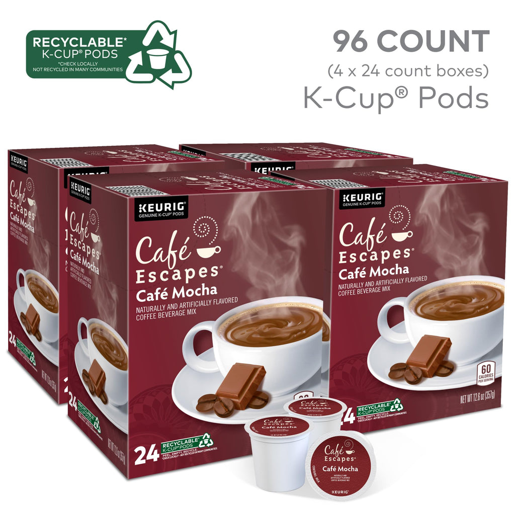 Cafe Mocha K-Cup Pods 96 Count W2879
