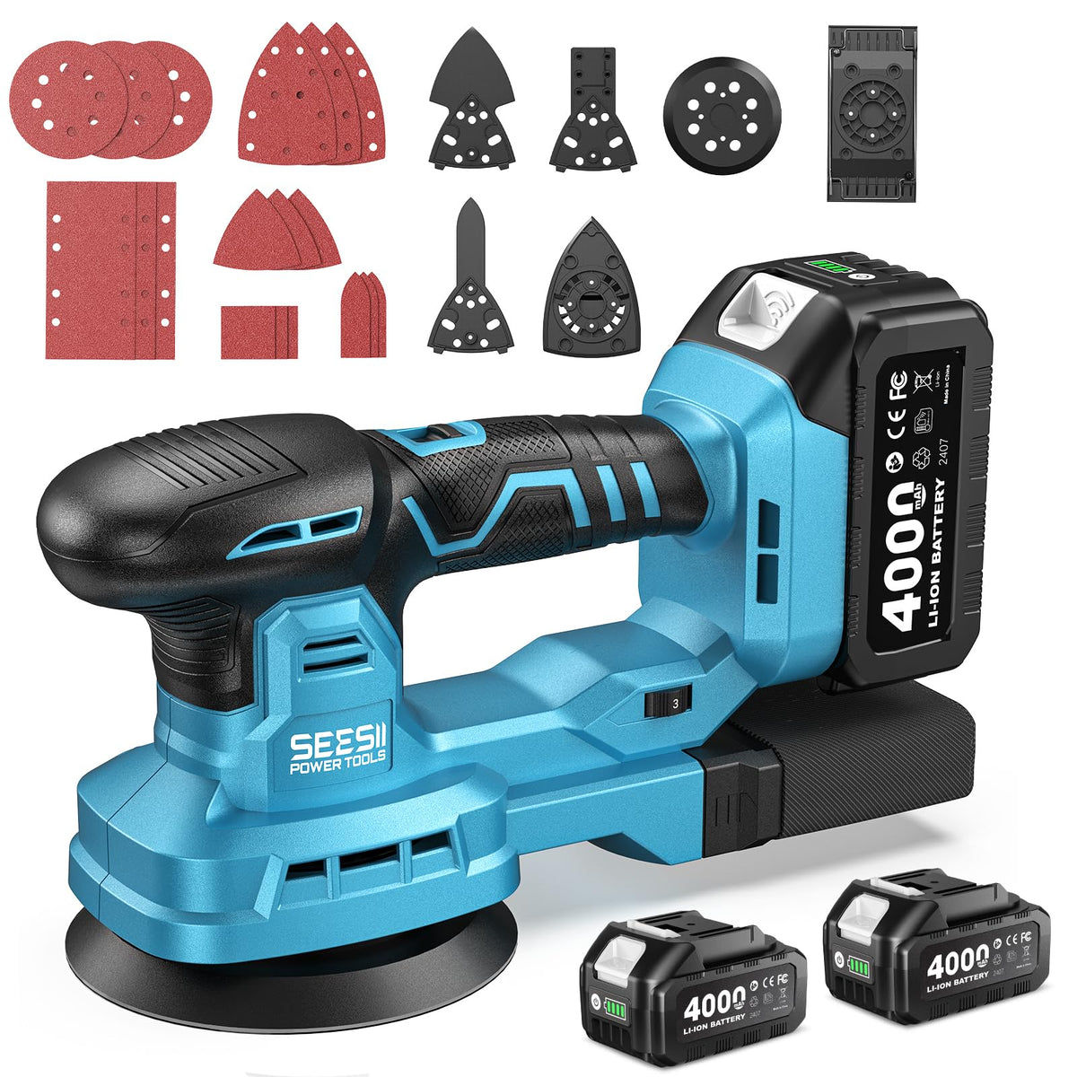 6 Speed Cordless Random Orbit Sander L431
