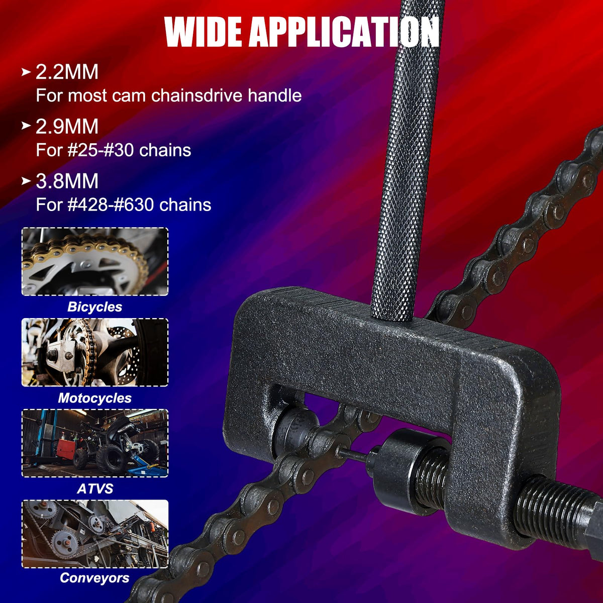 20pc Chain Breaker Tool Kit with Case M8372