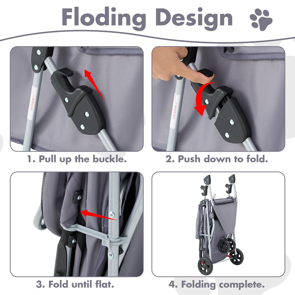 3 Wheels Pet Stroller R220