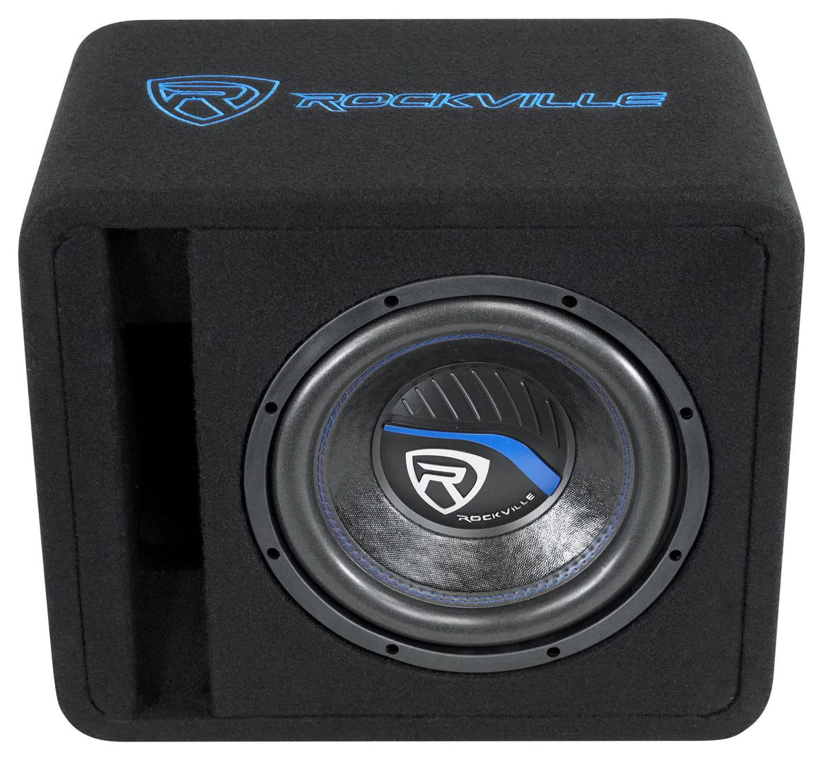 10" 4 ohm Subwoofer, Enclosure, Amp Y174798