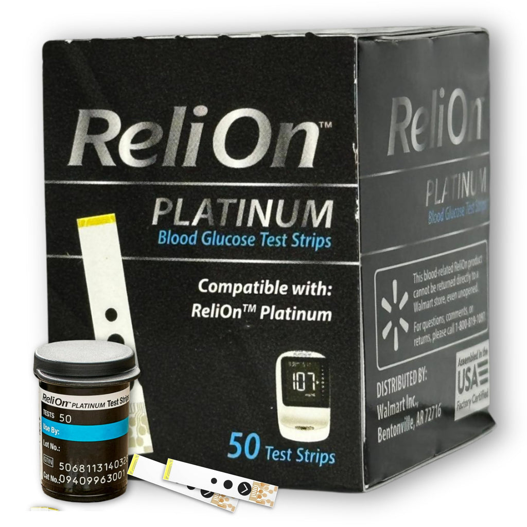 Blood Glucose Test Strips 50 Count F223928