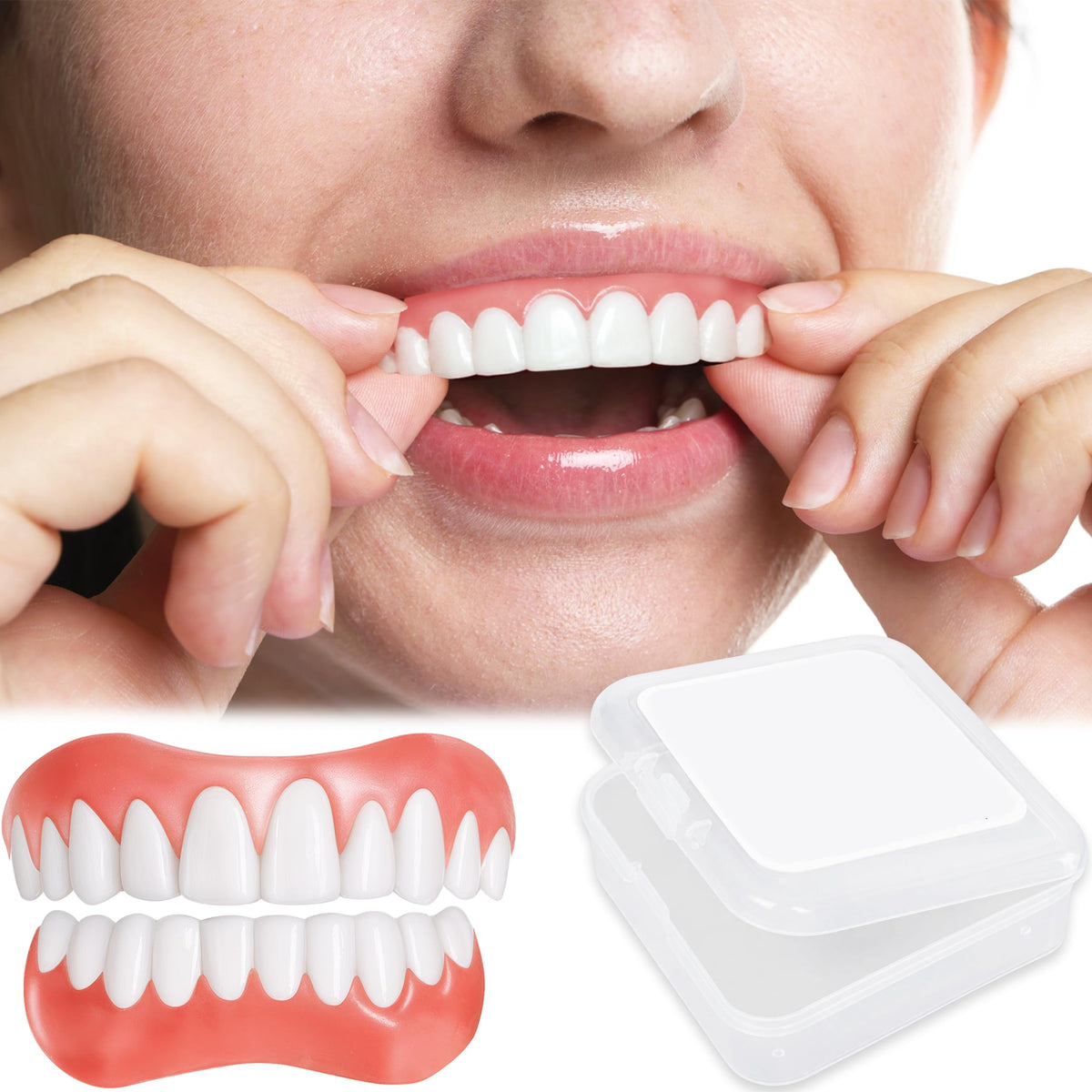 Custom Upper & Lower Dentures J453
