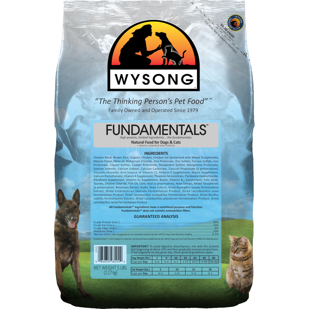 Dry Dog/Cat Food, 5 lb I8679