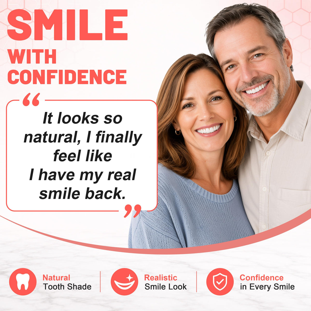 Custom Upper & Lower Dentures J453