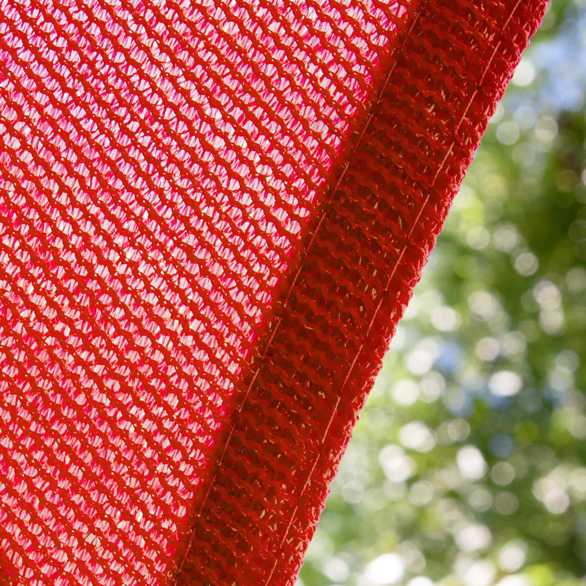 20' x 20' x 28.3' Red Triangle Sun Shade Sail V6237