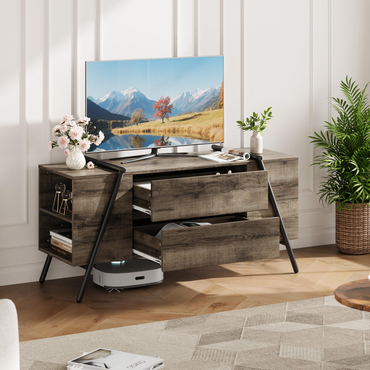 TV Stand with 2 Drawers G37011
